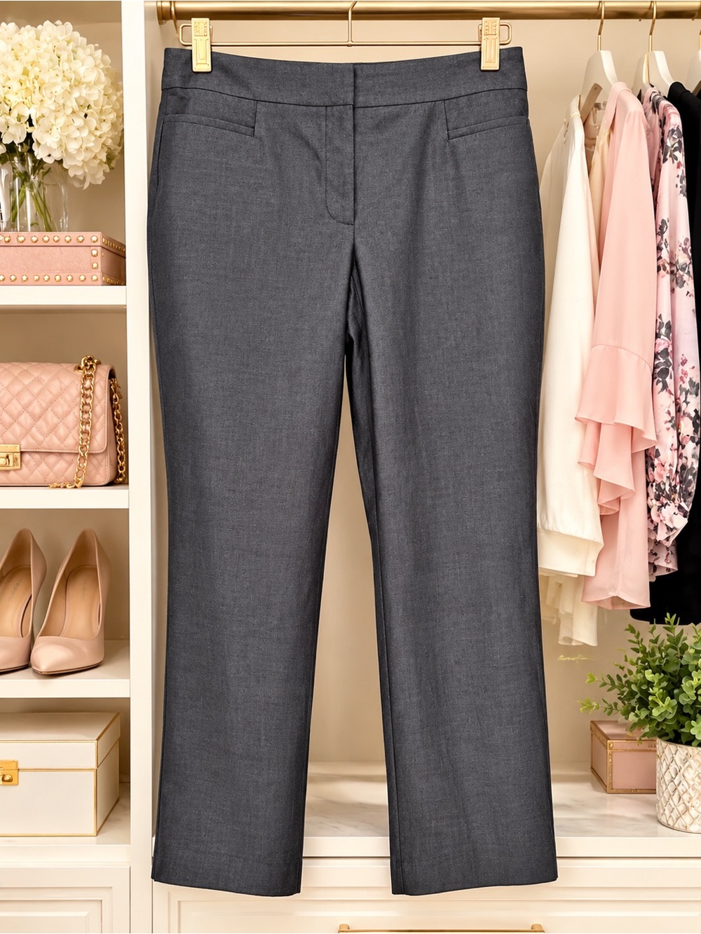 🌟Ann Taylor Factory🌟 Women's Trousers Size 10 Dark Denim color